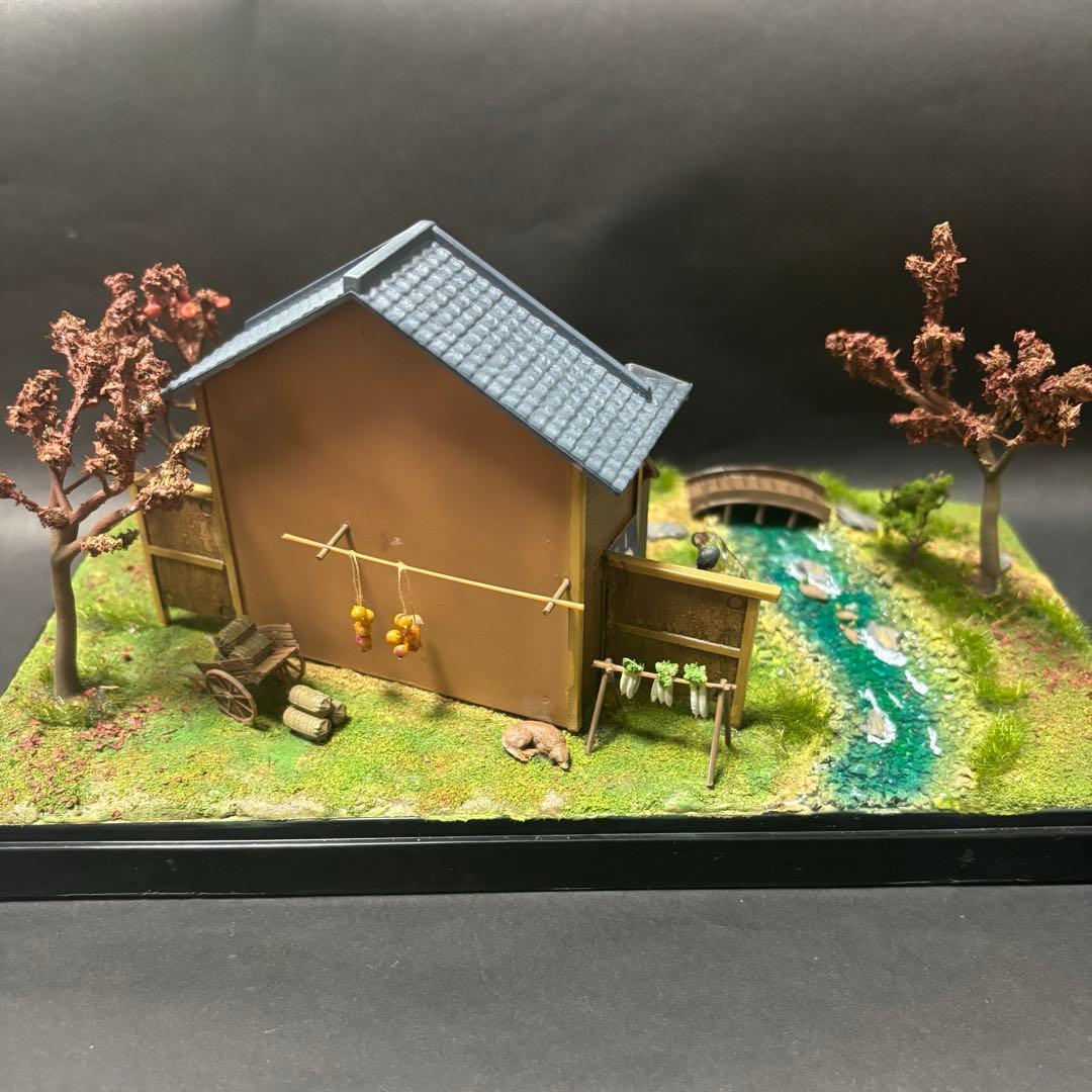 ウミさん専用マイクロエース 風物詩 そば屋 完成品 ジオラマ - メルカリ