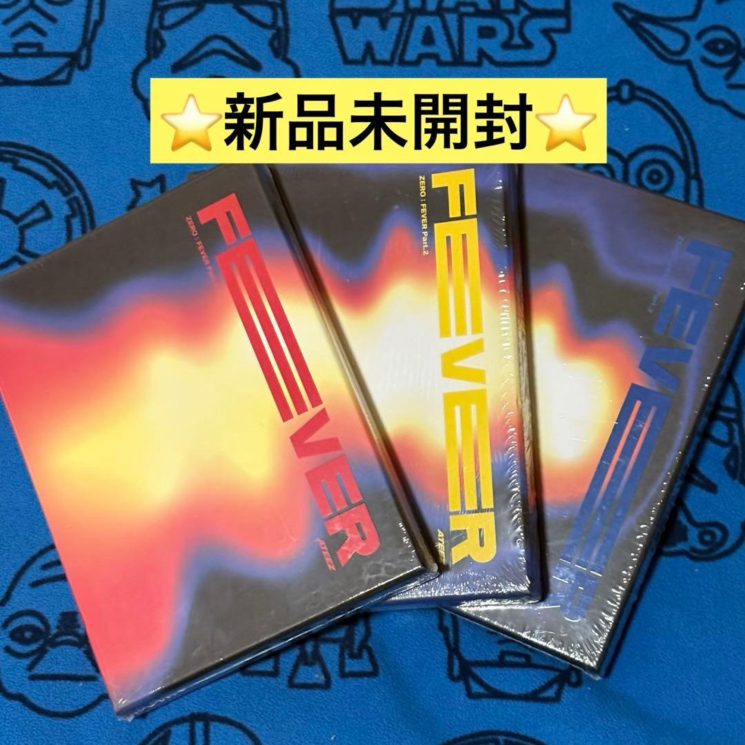 ATEEZ アチズ アルバム FEVER PART2 新品未開封 ATEEZ - ZERO : FEVER Part.2 (PLATFORM Ver.) SET