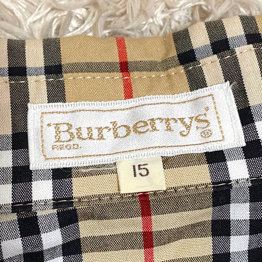 希少・極美品】バーバリー ノバチェック 長袖シャツ ヴィンテージ 3L
