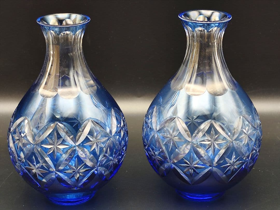 定価86350円？未使用☆カガミクリスタル 酒器揃（切子 江戸切子 薩摩