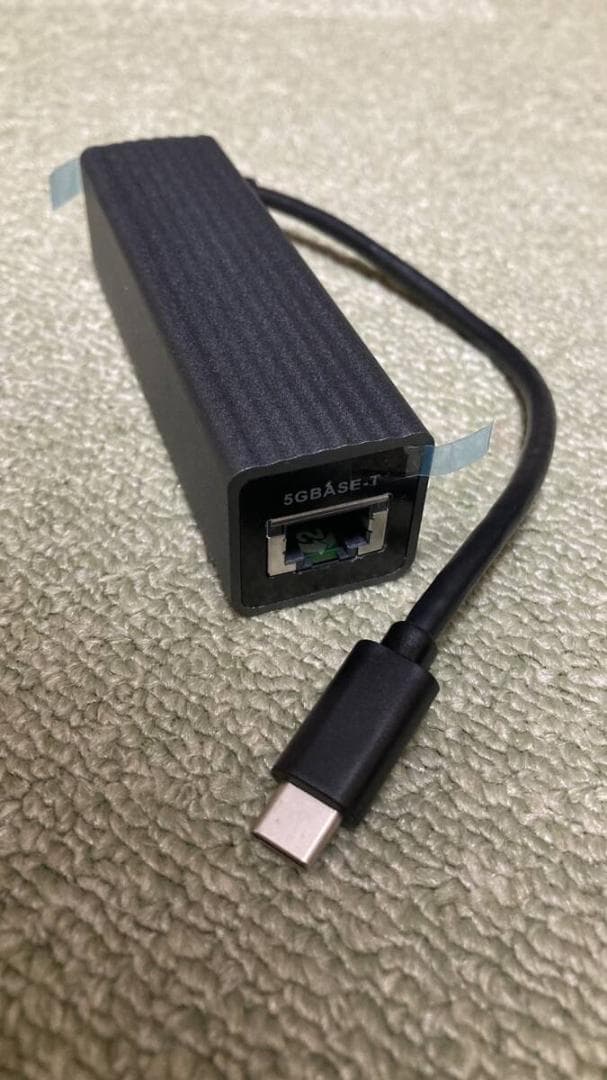 QNAP QNA-UC5G1T USB3.2 Gen1 5GbEアダプター4 395_1553596935_QNA_UC5G1T_Left
