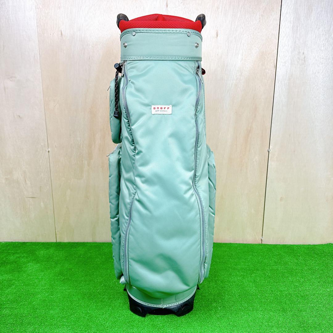 【美品】 ONOFF OB0420 キャディバッグ 9型 5分割 2.9kg