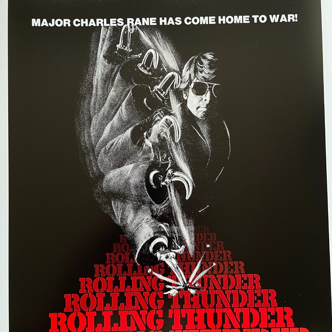 US版ポスター『ローリング・サンダー』（Rolling Thunder）1977 - メルカリ