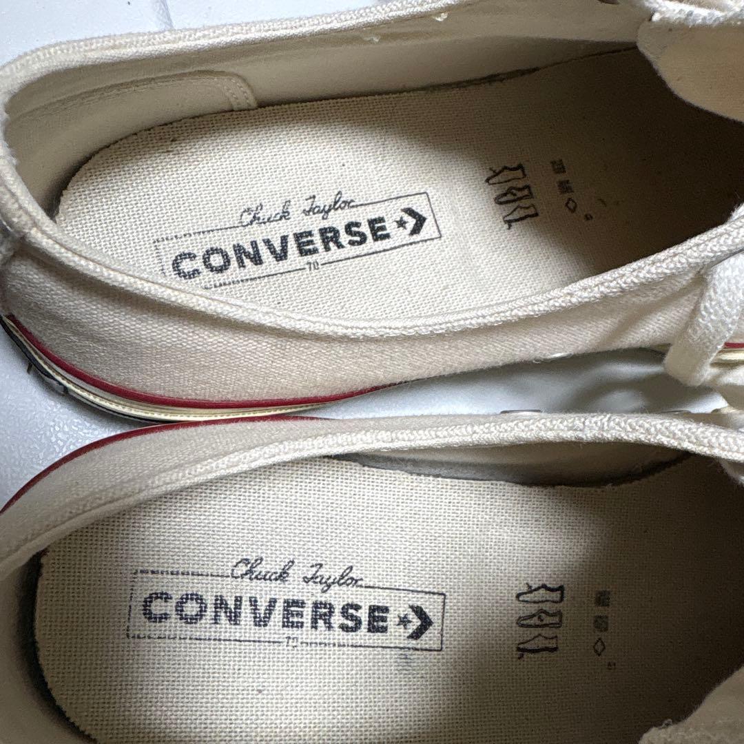 コンバースUSチャックテイラー CT70 28.5cm 生成ホワイト　キナリ