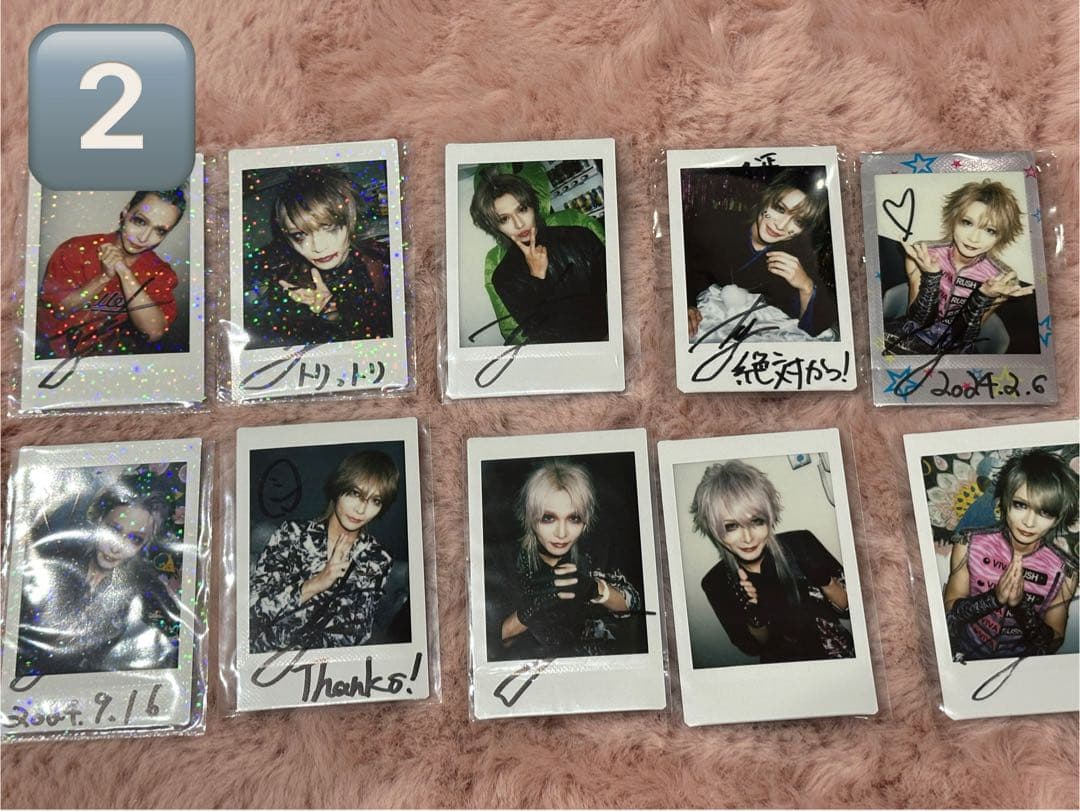 ビバラッシュ 冬也さん チェキ90枚(10枚セット売り可)