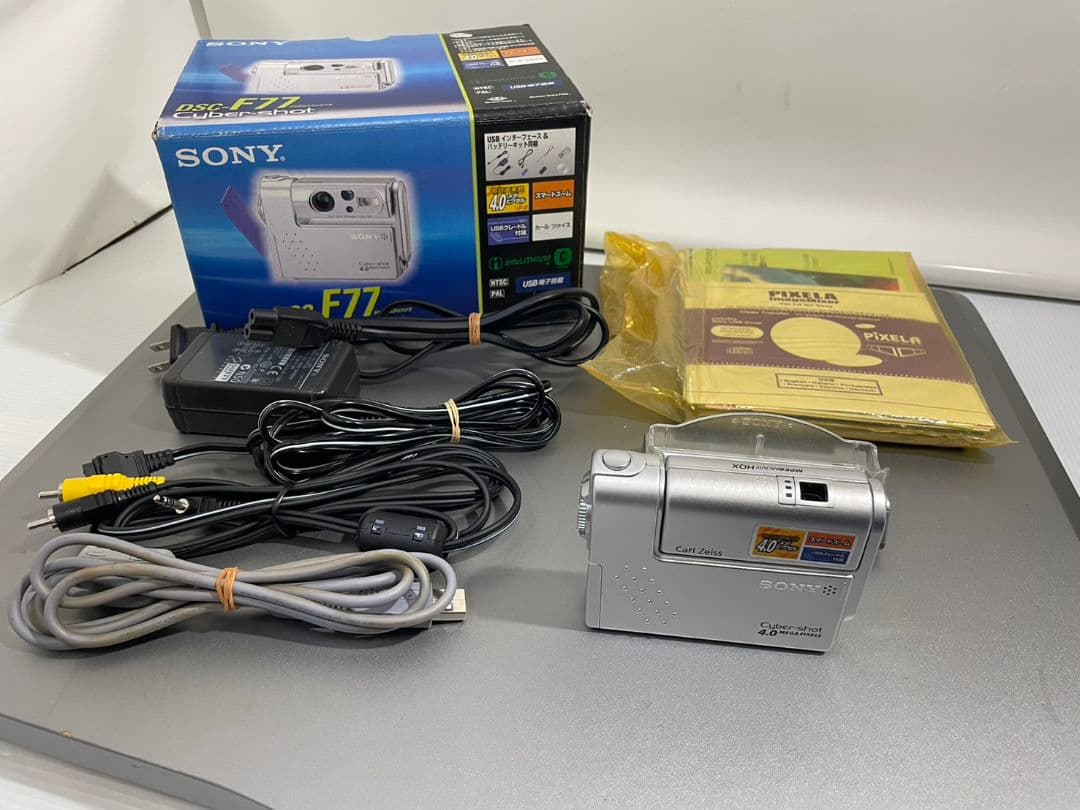 SONY Cyber shot DSC-F77 デジタルカメラ デジカメ Junk] 110 yen SONY Cyber-shot DSC-F77 Operational Test and Sample