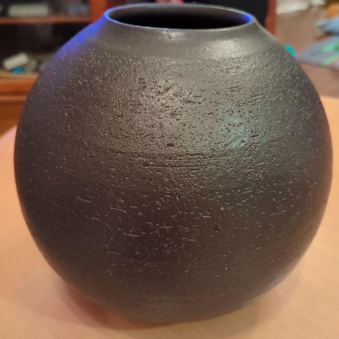 信楽焼 新月壺 美峰造 - メルカリ