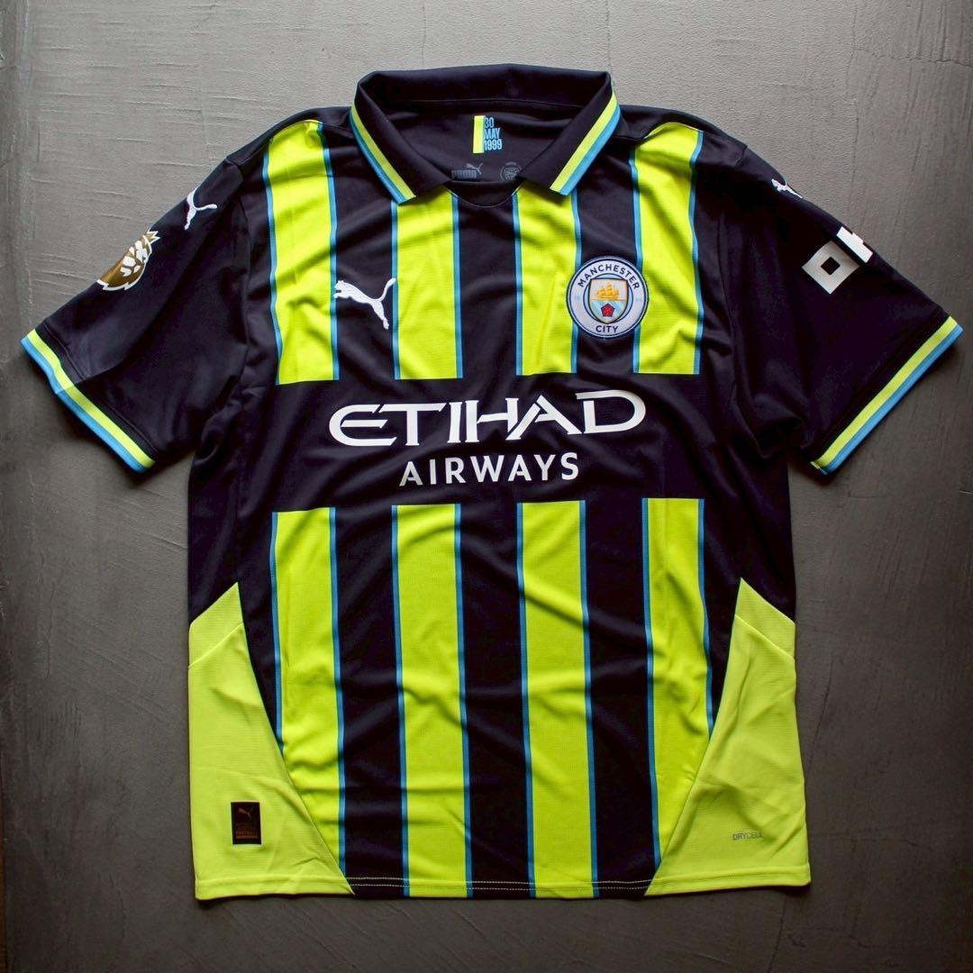 マンチェスター・シティ 24/25 ユニフォーム アウェイ 正規品 L PUMA マンチェスターシティ 24/25 ユニフォーム アウェイ 半袖