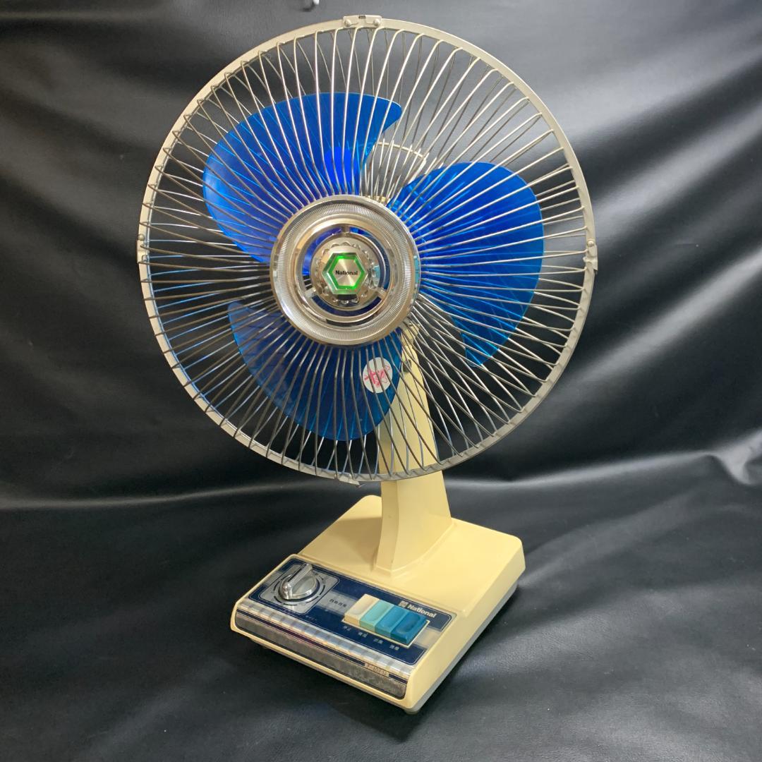 レトロ扇風機 ナショナル F-30F1J 使用可能 - メルカリ