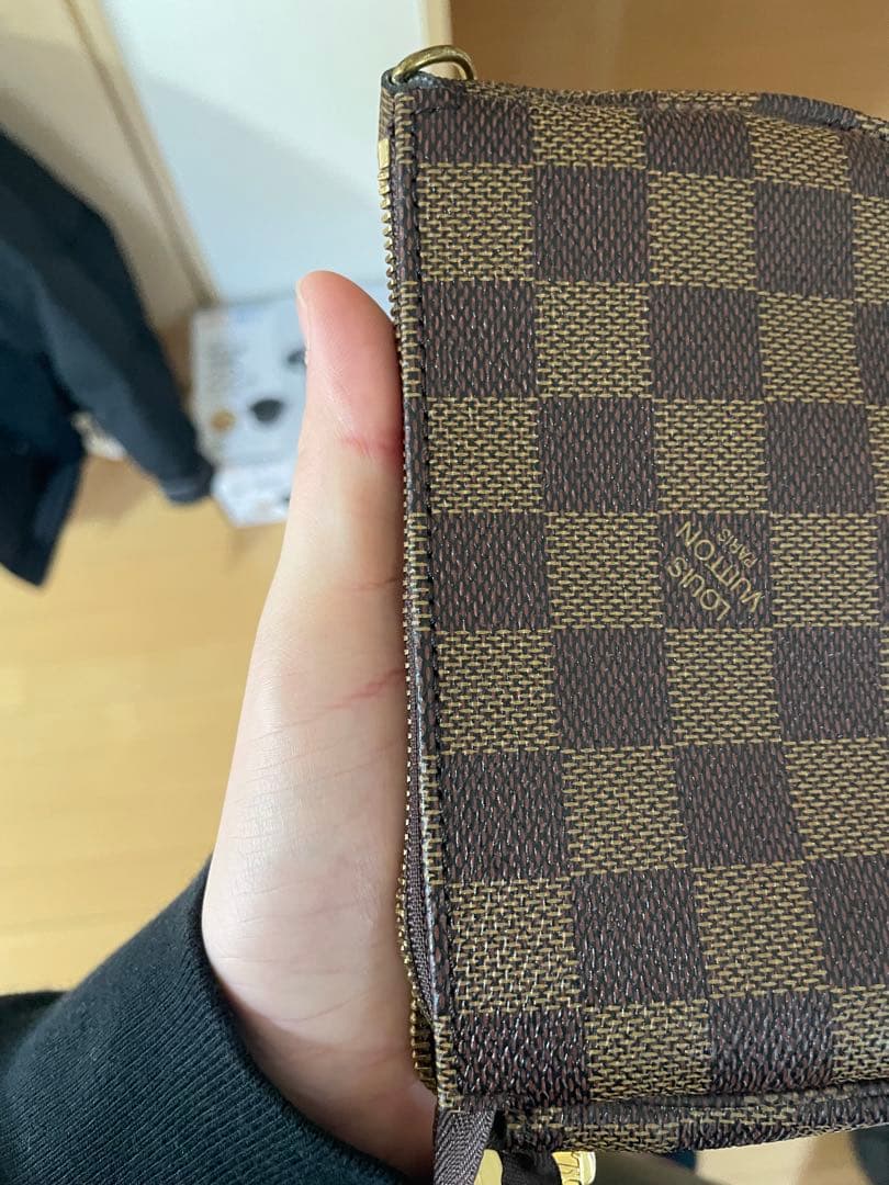 LOUIS VUITTON ダミエ・キャンバス ポーチ - メルカリ