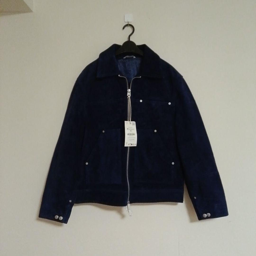 ZARA ジャケット スプリットスエードレザージャケット - メルカリ