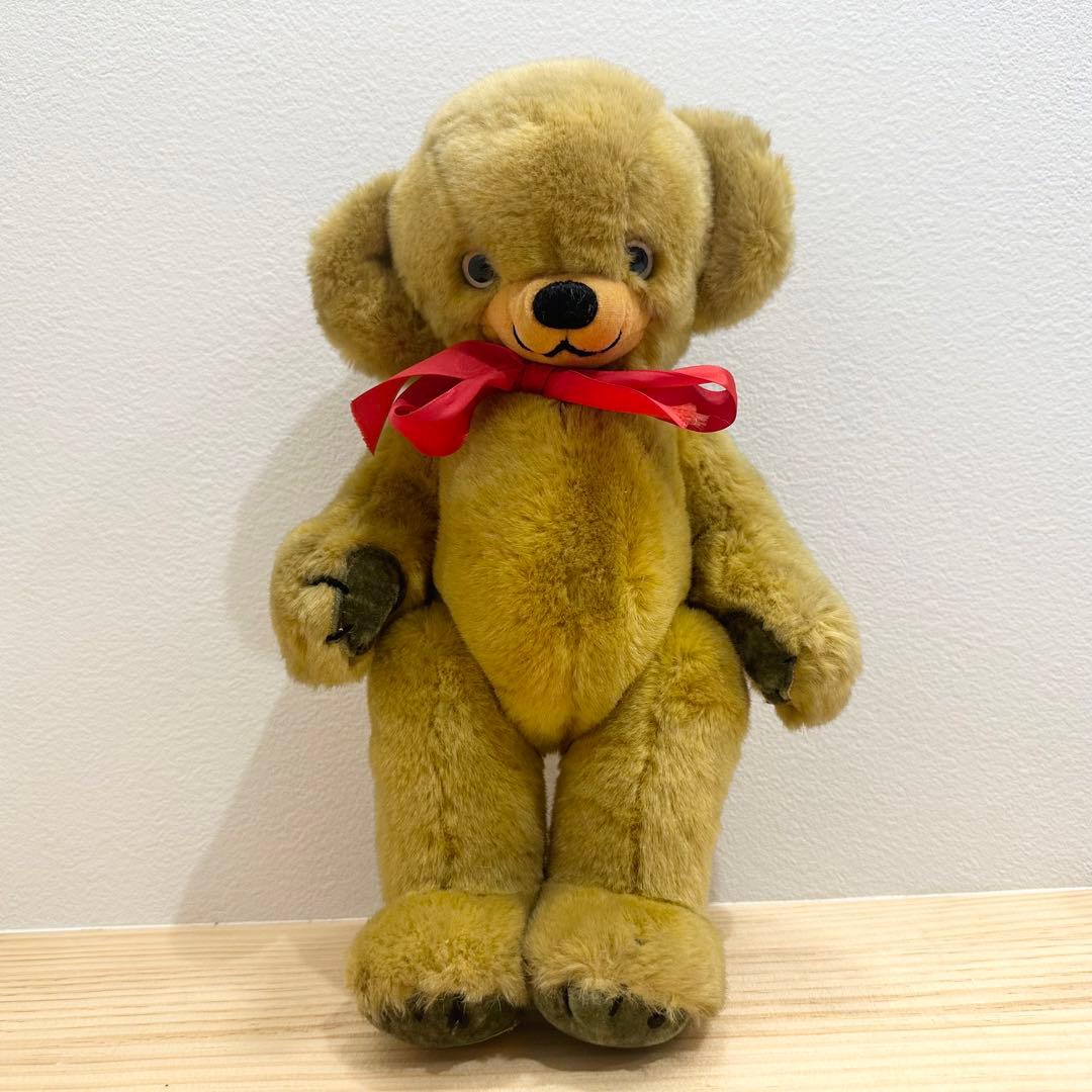 ヴィンテージ メリーソート チーキー ナイロン ゴールド アンティーク テディ