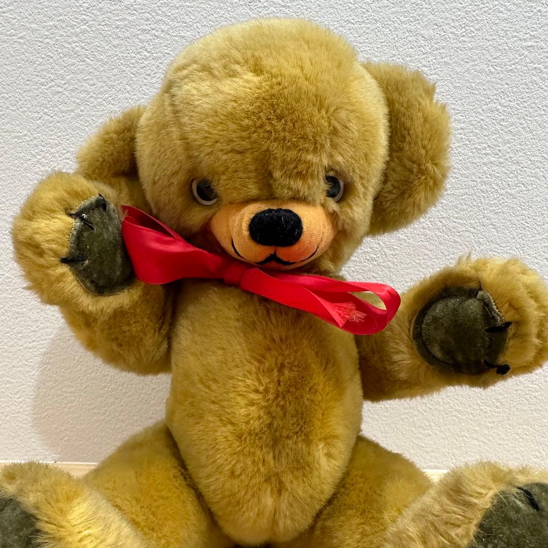 ヴィンテージ メリーソート チーキー ナイロン ゴールド アンティーク テディ