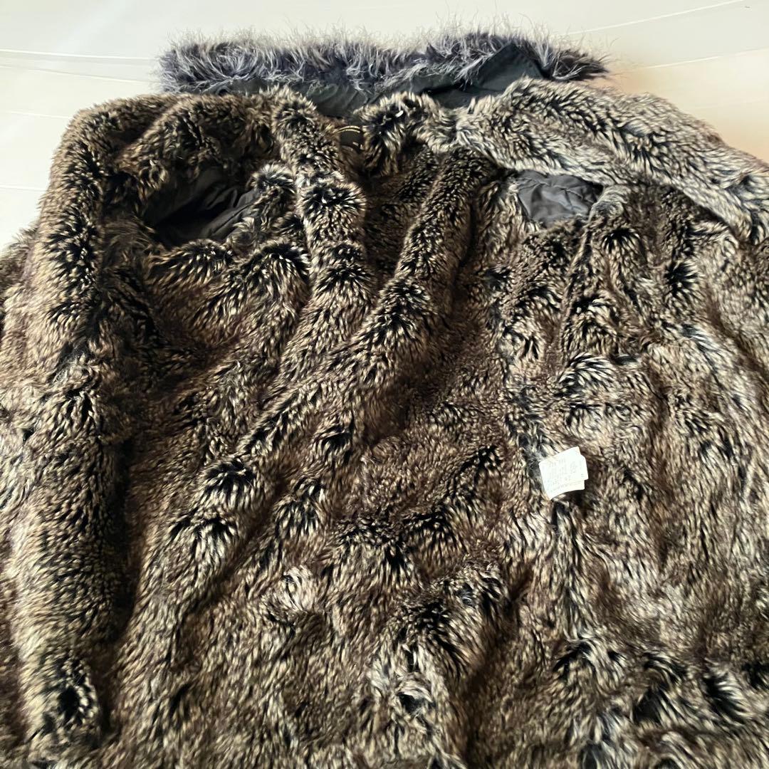 00s archiveファー裏ボアジャケット平成ギャル男フェアリーグランジy2k