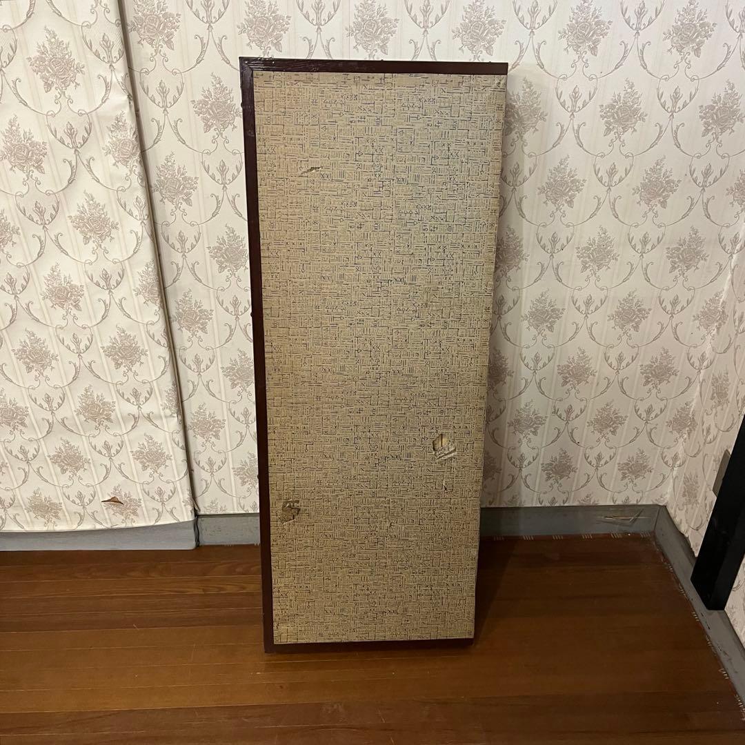 【アンティーク】昭和レトロ 御肉筆屏風 風景画 書 6枚 パーテーション 衝立