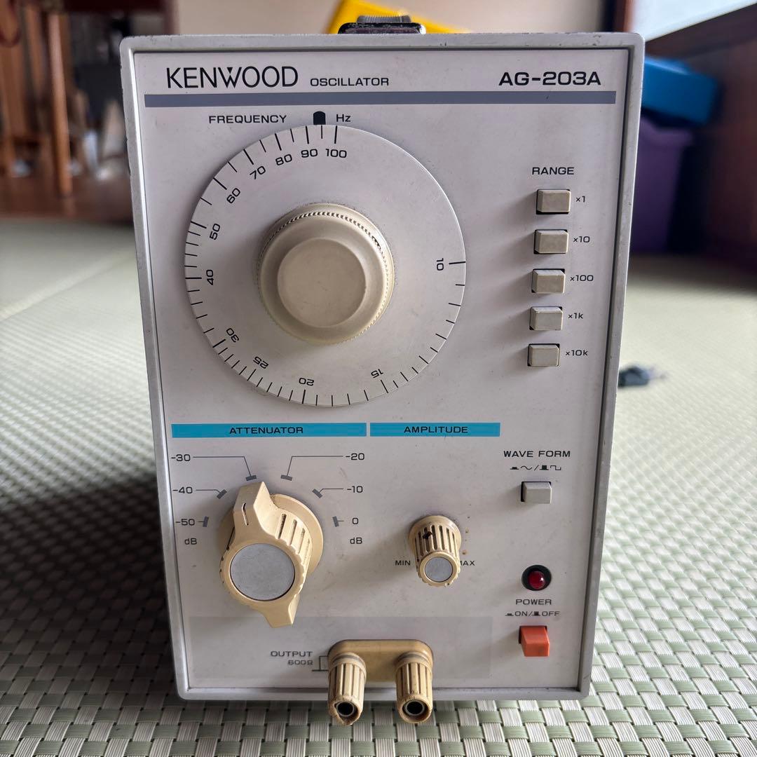 KENWOOD】ケンウッドAG-203A 低周波発振器 - メルカリ