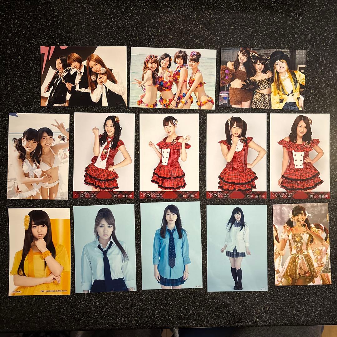 まとめ売り】AKB48 公式 生写真 大量 セット 初期衣装 ライブ衣装
