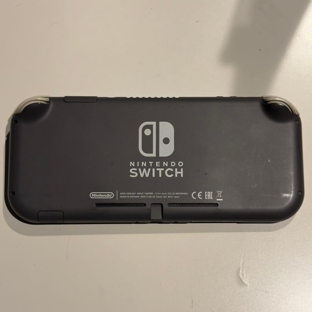 Nintendo Switch Lite ジャンク品 グレー 動作確認済み - メルカリ