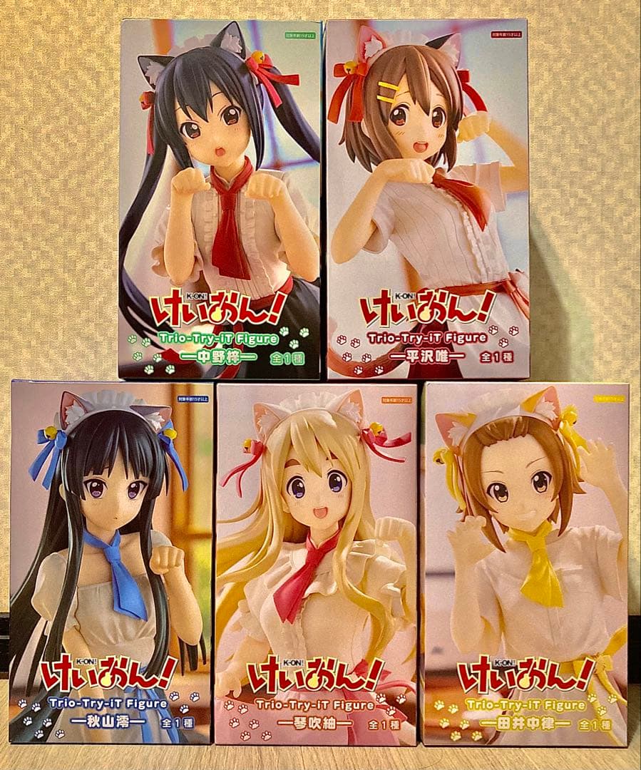 Trio-Try-iT Figure けいおん！ 放課後ティータイム全5種セット - メルカリ