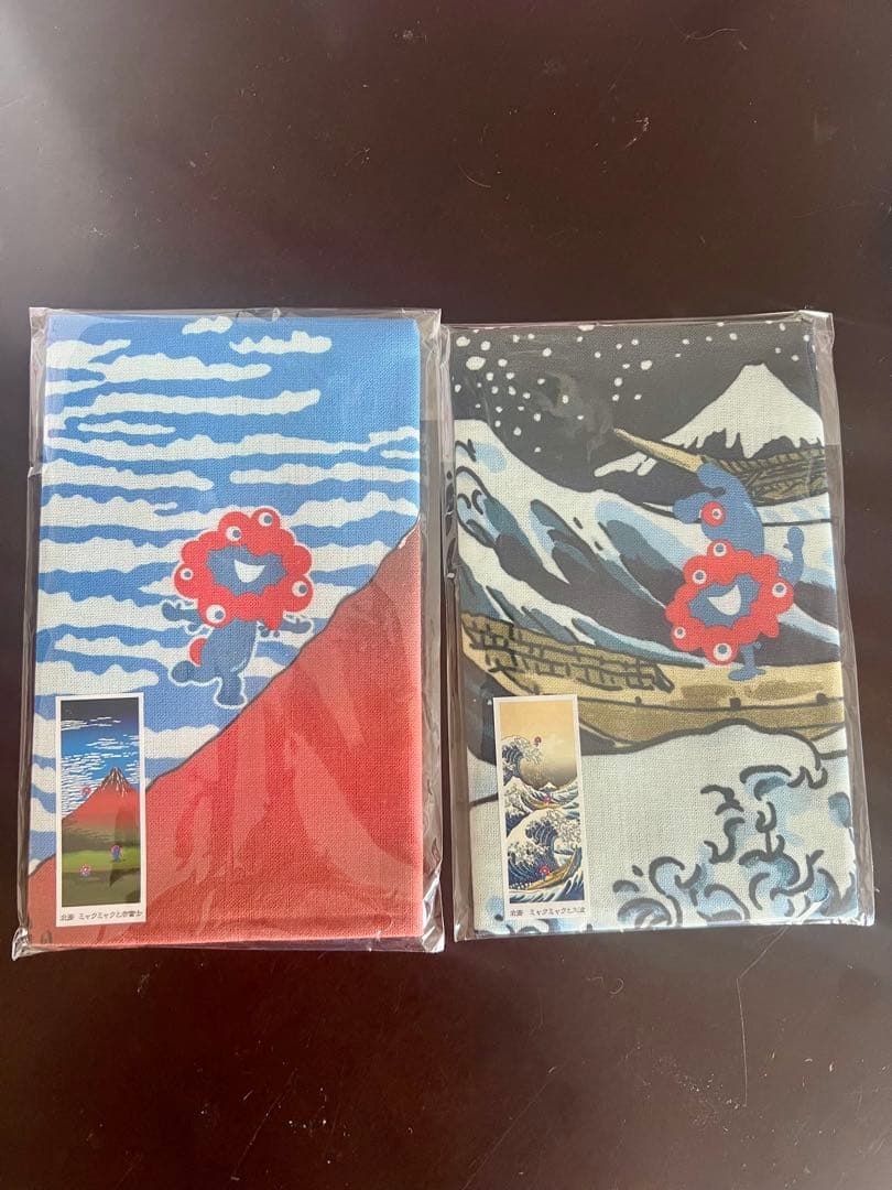 二枚組⭐︎大阪 関西 万博 expo 2025 ミャクミャク 葛飾北斎 手ぬぐい