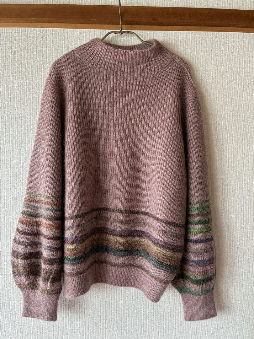 M.&KYOKO (エムアンドキョウコ) ニットセーター 長袖 新品未使用 M.&KYOKO（エムアンドキョウコ） ニット・2□セーター/佐藤繊維