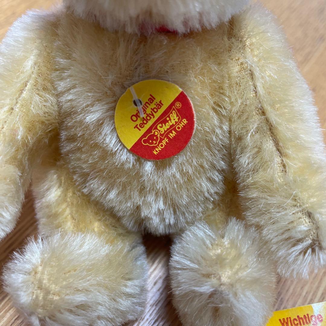 Steiff テディベア ベージュ15cm ビンテージ　030246 シュタイフ