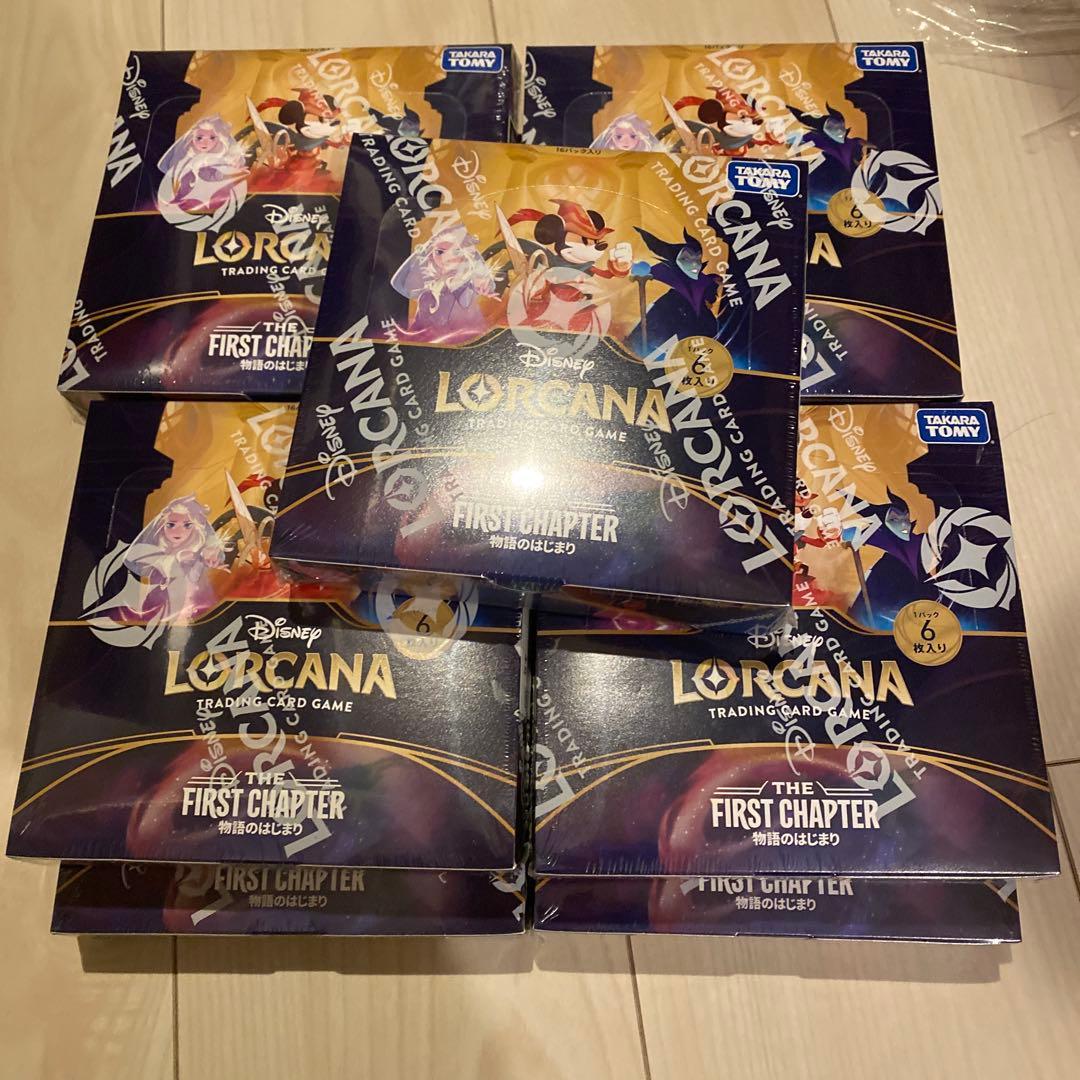 最安　ディズニー ロルカナ 物語のはじまり 9BOX 未開封 シュリンク付き Disney（ディズニー） ロルカナ シュリンク付き BOX 日本語版 Disney