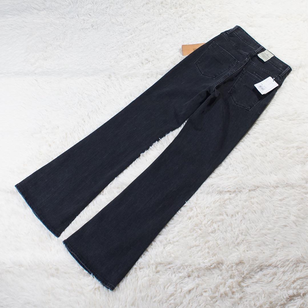 未使用《ヤヌーク》ブーツカット(W22)57122302 UBK フレア