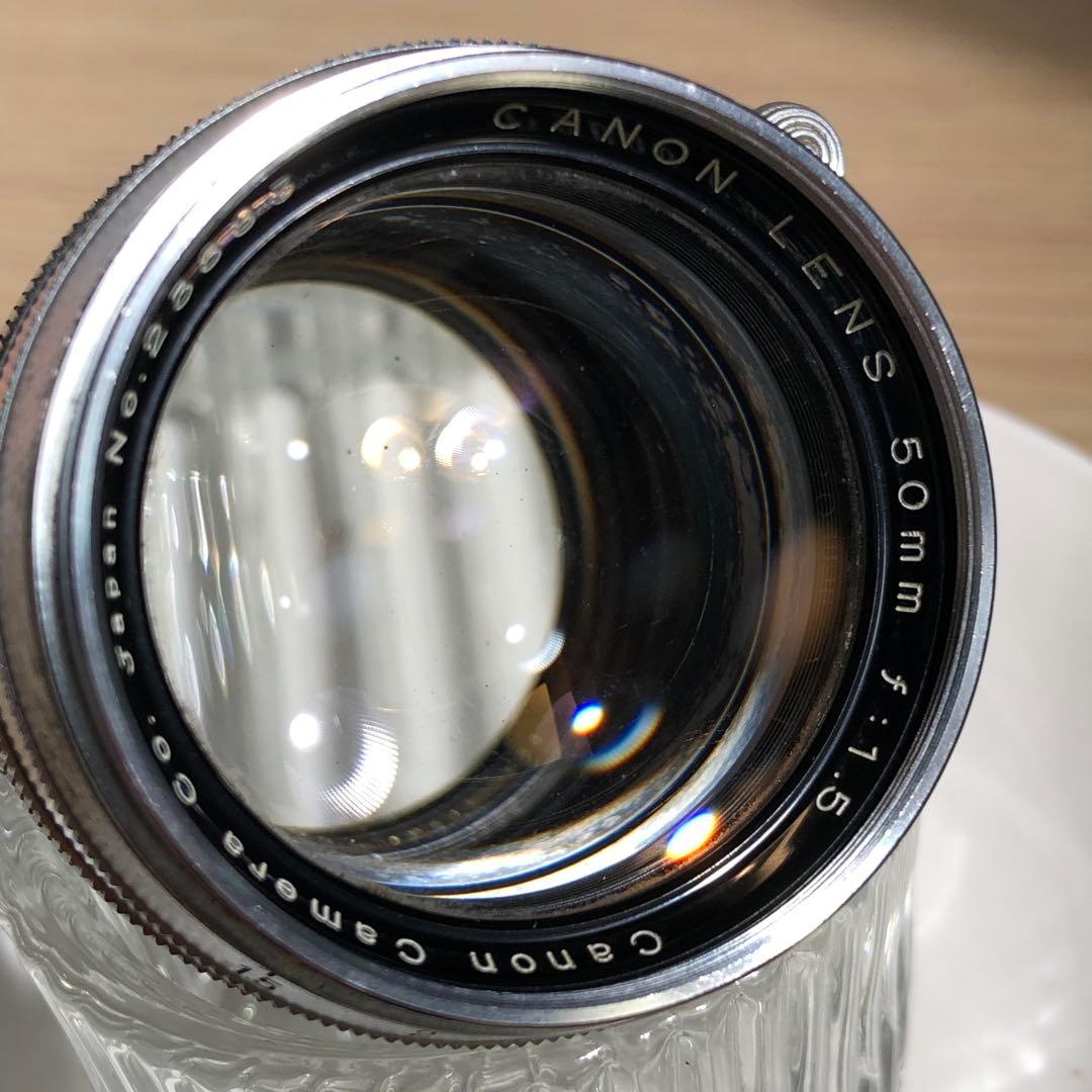 Canon 50mm f1.5 L39 ライカスクリューマウント - メルカリ