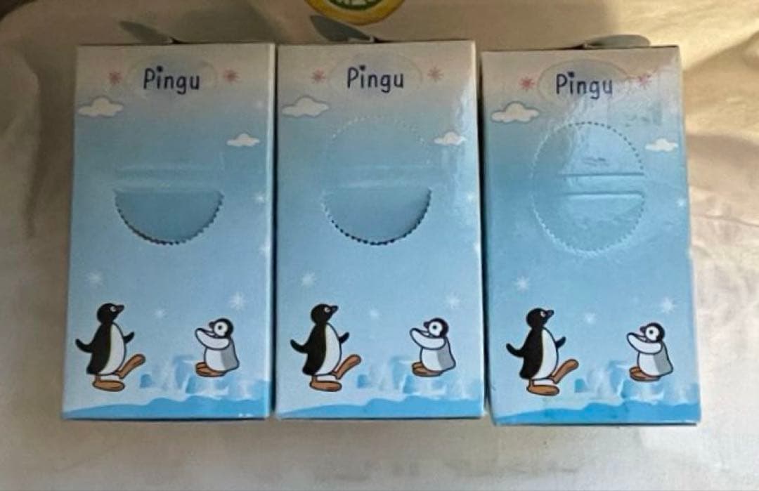 【レトロ】pingu ピングー おしゃべりゼンマイマスコット　フィギュア