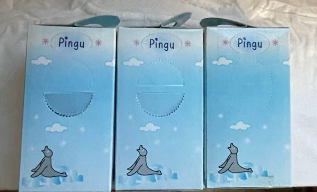 【レトロ】pingu ピングー おしゃべりゼンマイマスコット　フィギュア