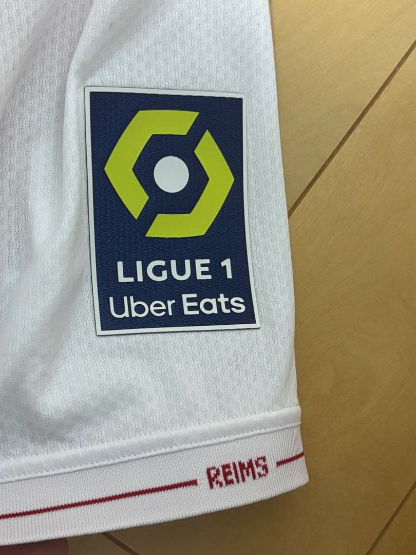 伊東純也 スタッド・ランス オーセンティックユニフォーム 直筆サイン