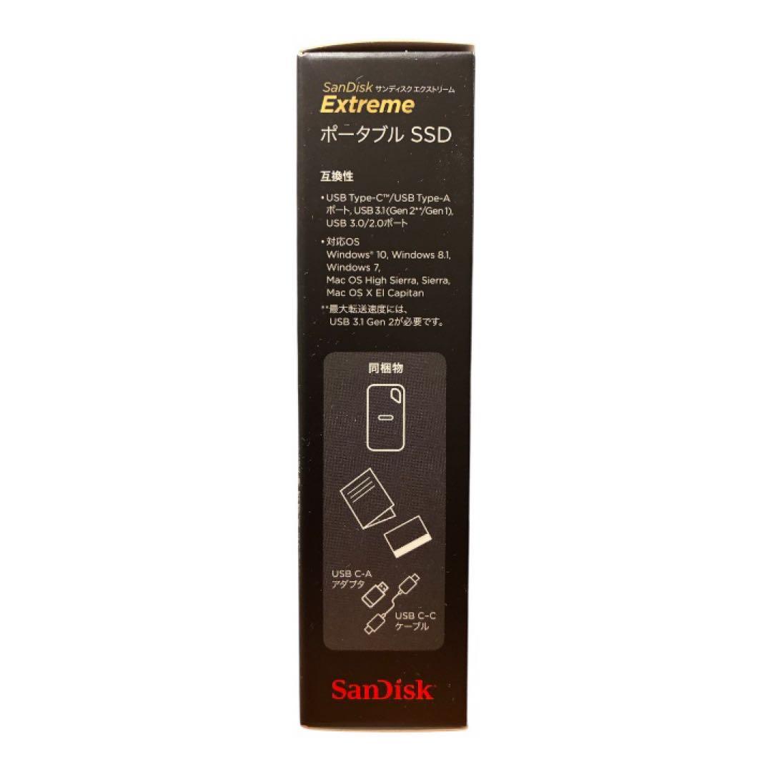 極美品/寿命100%】SanDisk Extreme SSD 500GB - メルカリ