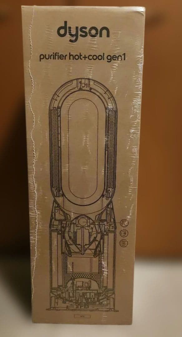 ☆未開封Dyson Purifier Hot+Cool Gen1 hp10ww Dyson Gen1 Air Purifier Hot+Cool, Pure Fan with Filter, 350