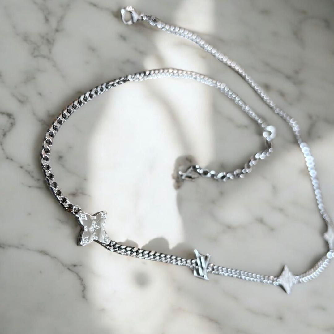 平野紫耀着用 【正規】ルイヴィトン サンライズ ネックレス Number_i