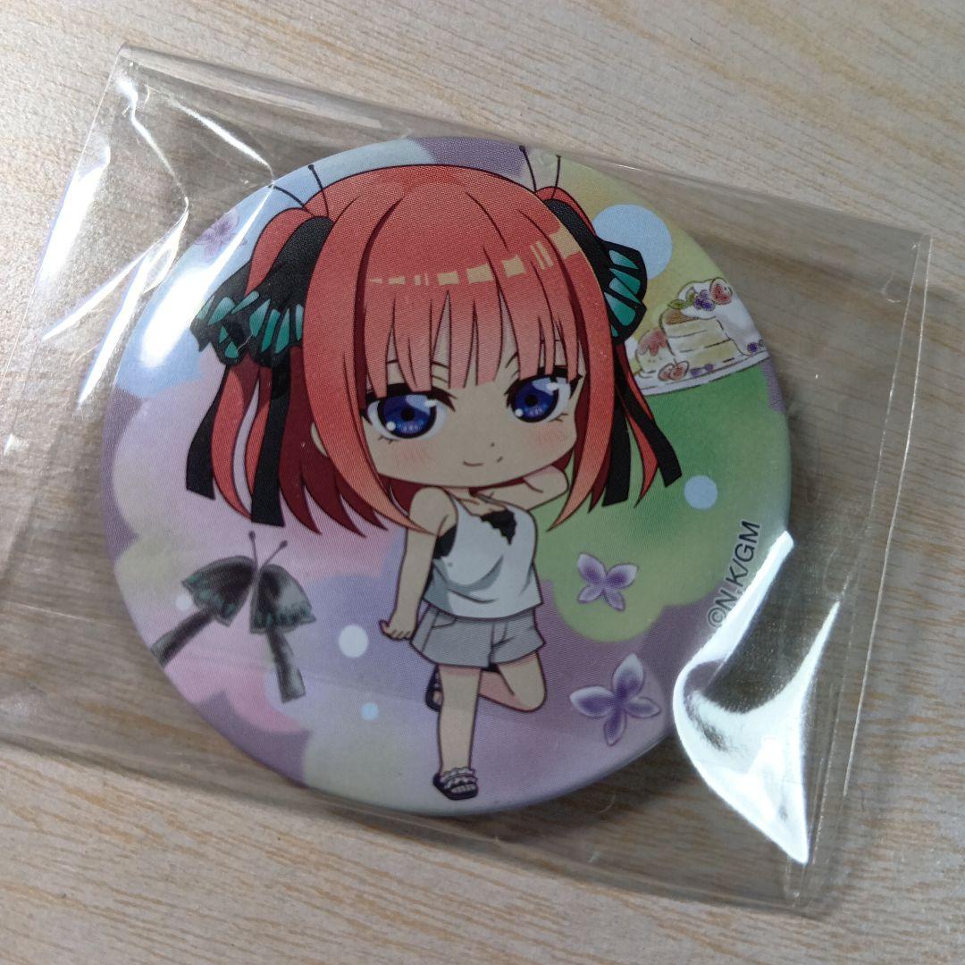 5等分の花嫁 中野二乃 缶バッジ - メルカリ