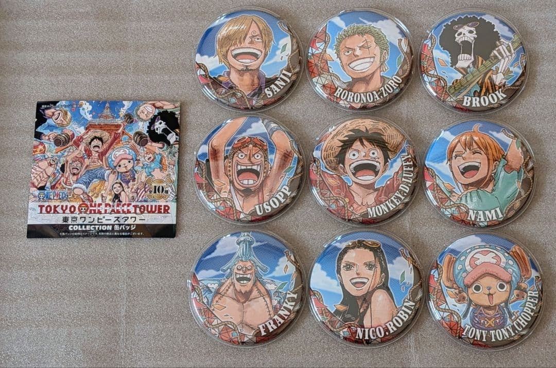 ONE PIECE コレクション缶バッジ 9種セット ONE PIECE』コレクション缶バッジ“HEROES” 【サンジ