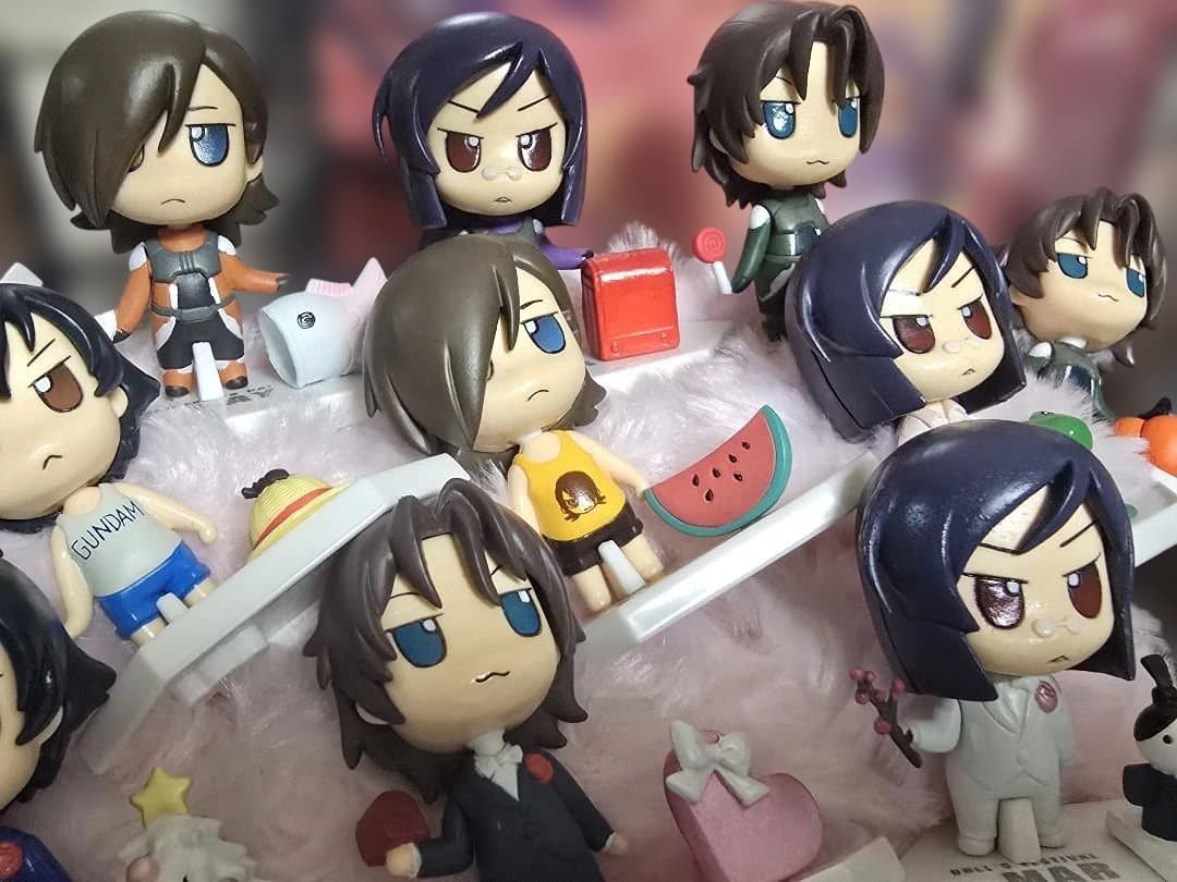 機動戦士ガンダム00チビキャラフィギュア12体コンプリートセット＋限定