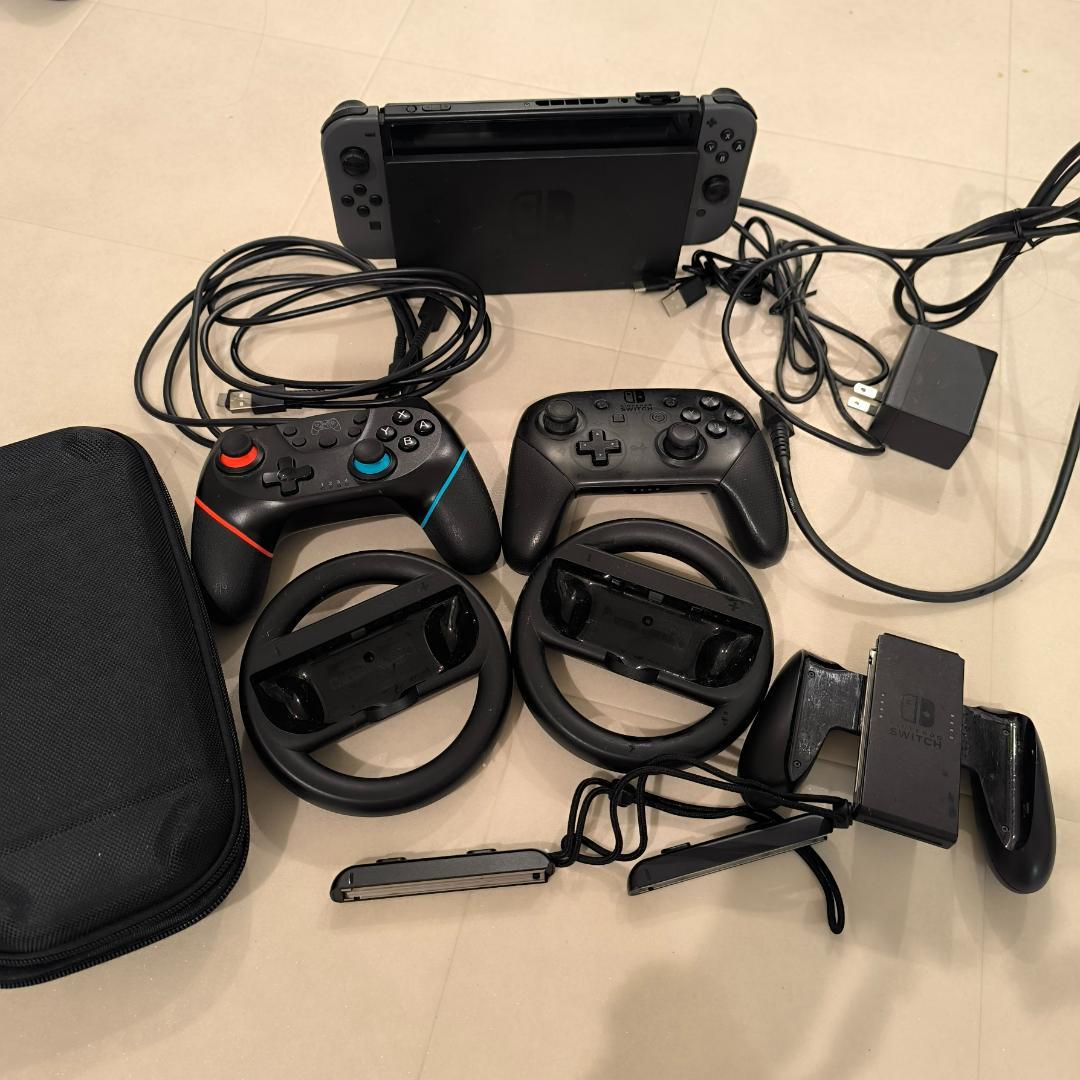 ち*そ様 Nintendo Switch 本体 プロコントローラー セット dショッピング |任天堂 ［Switch］Nintendo Switch Pro コントローラー