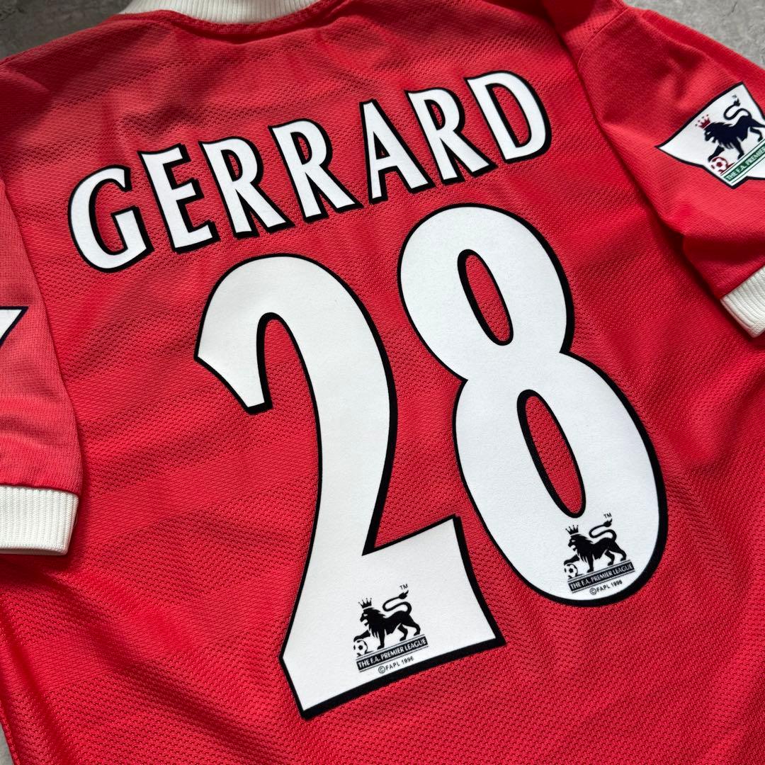 リバプール 98/99 #28 ジェラード ユニフォーム - メルカリ