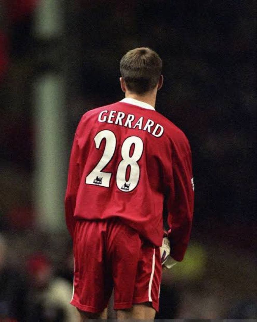 リバプール 98/99 #28 ジェラード ユニフォーム - メルカリ