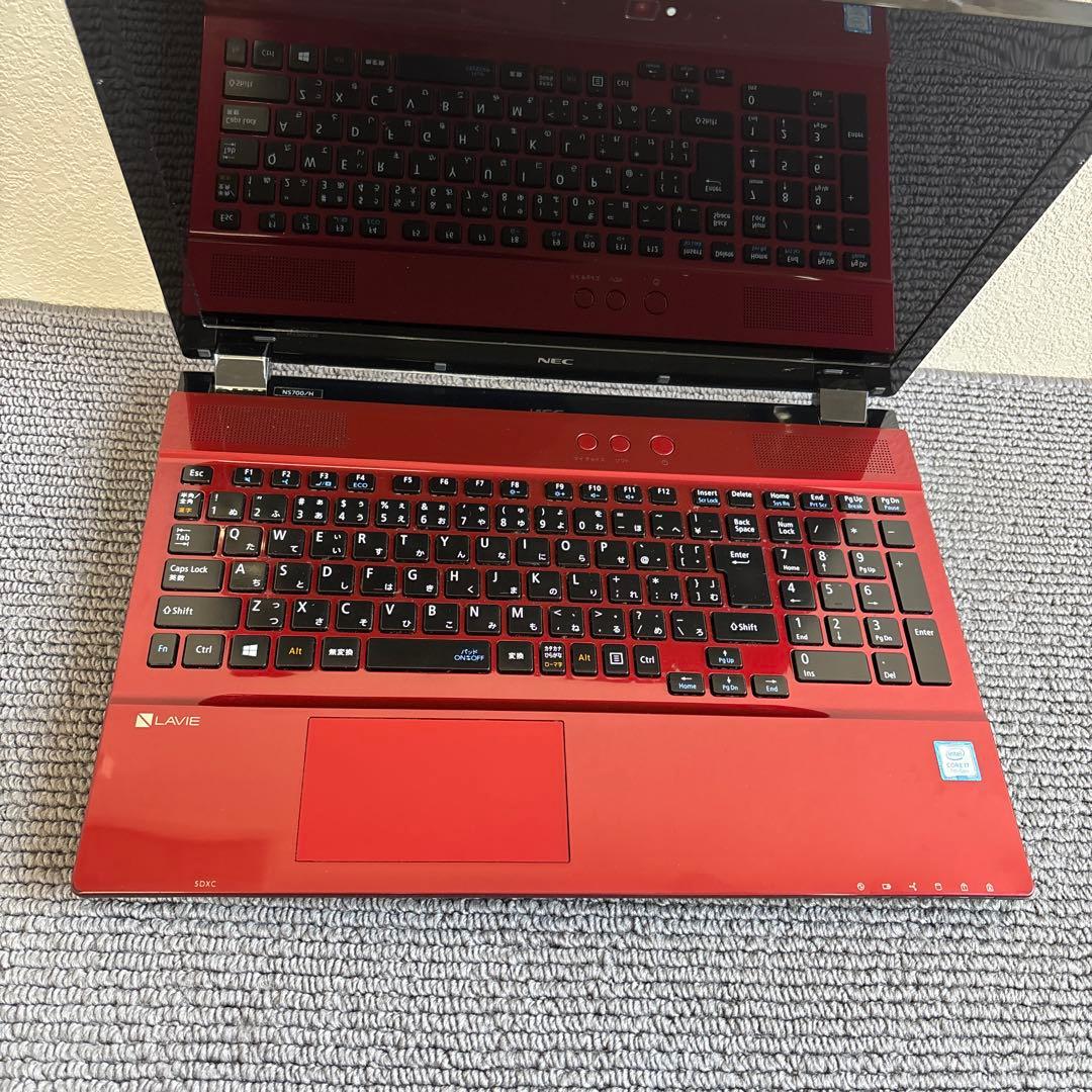 NEC LAVIE NS700/H i7-7500U メモリ4GB #6940 - メルカリ