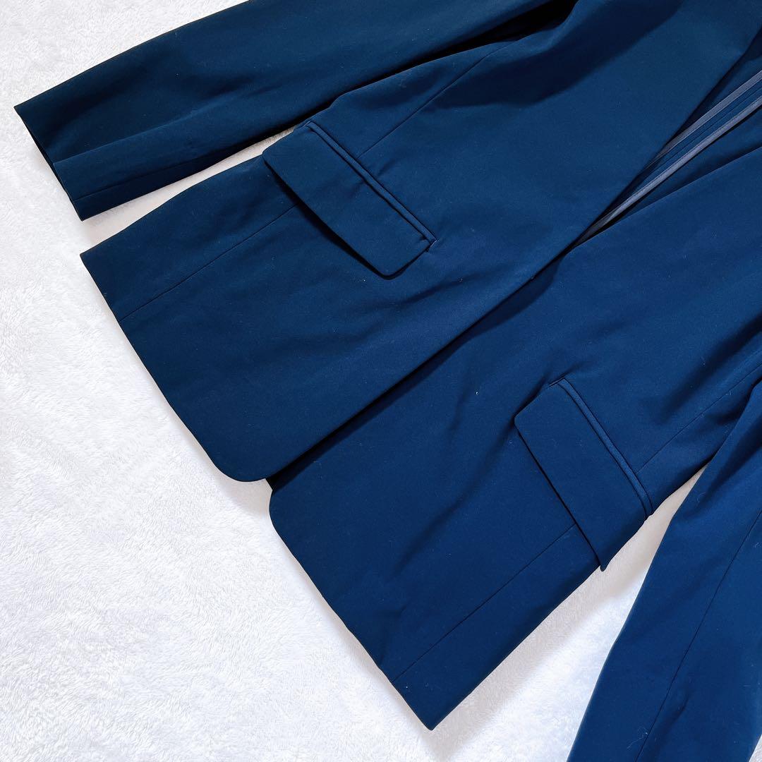 ほぼ新品 プラステ セットアップ 《S》ノーカラージャケット 伸縮性 洗濯可