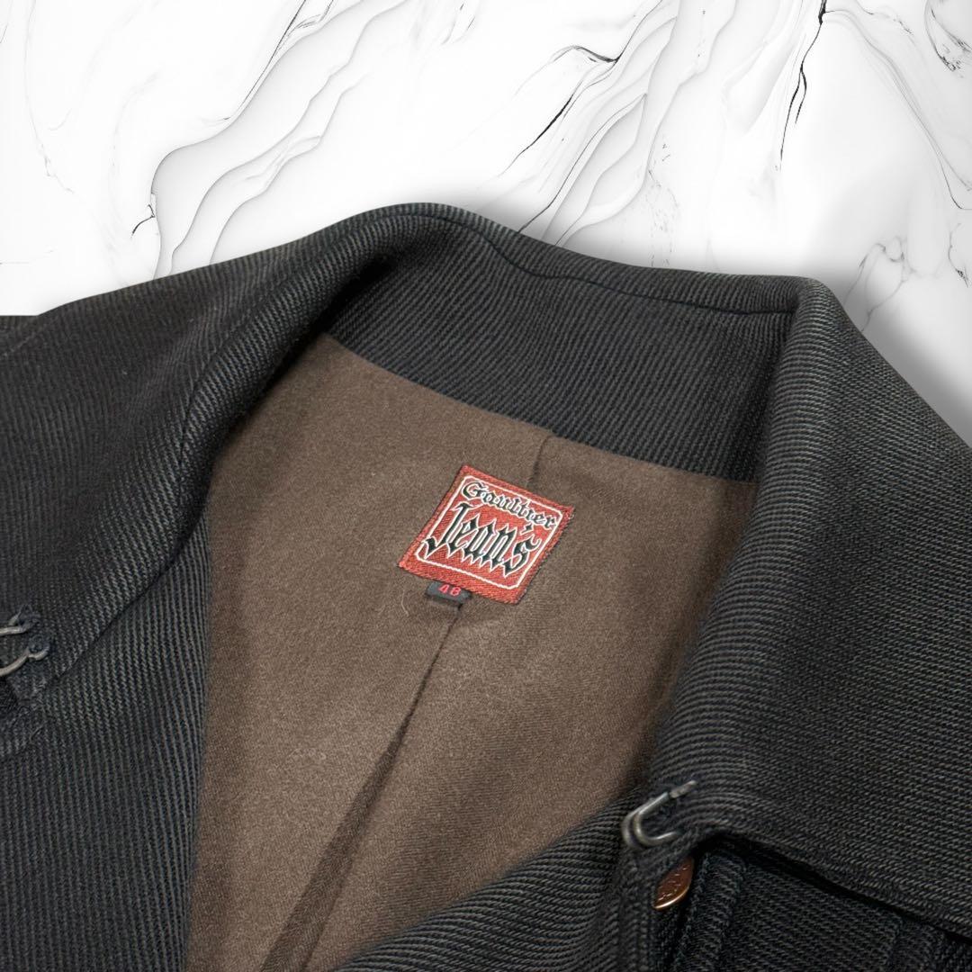 《希少》00's GAULTIER JEAN'S スーパーロングコート 黒