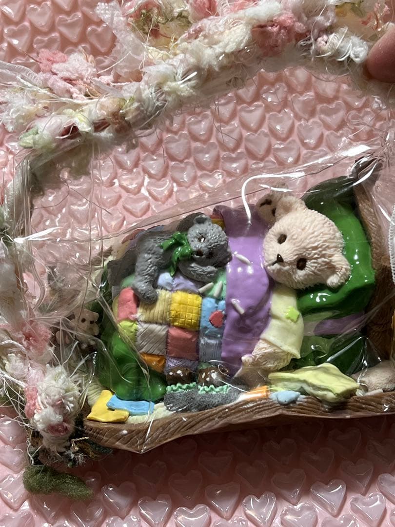 海外スクイーズ　くまちゃん　ベッド 早い者勝ち 特別価格 】スクイーズ 海外スクイーズ 動物系スクイーズ