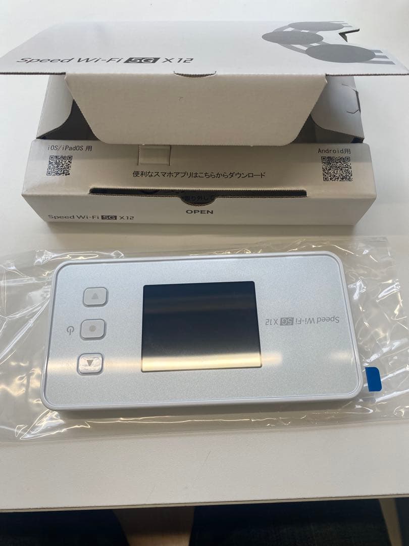 【未使用】Speed Wi-Fi 5G X12 本体と取扱説明書 Speed Wi-Fi 5G X12｜WiMAX Support Information（ワイマックス