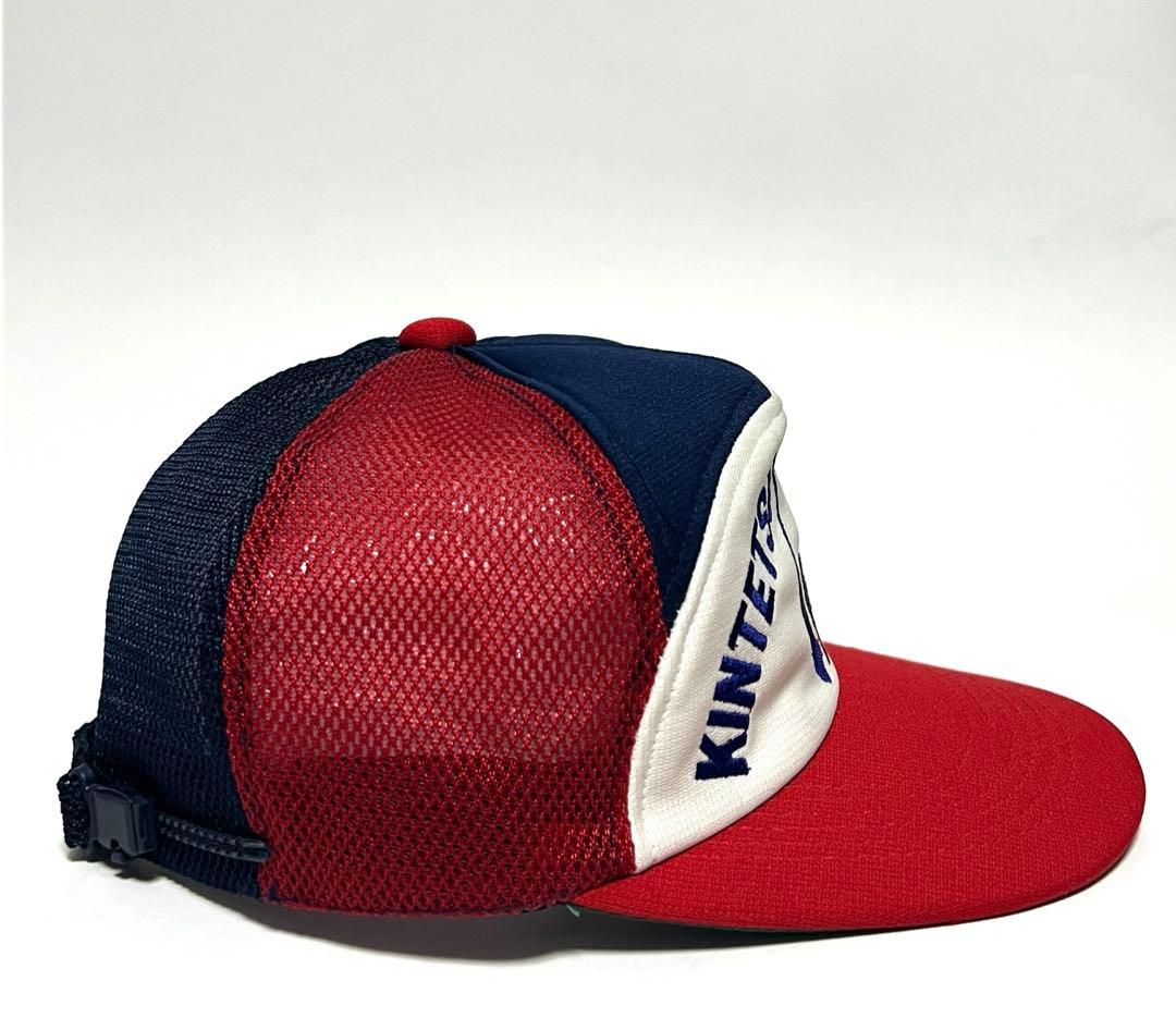 当時物 球団承認）近鉄バファローズ 野球帽 キャップ ◇岡本太郎ロゴ