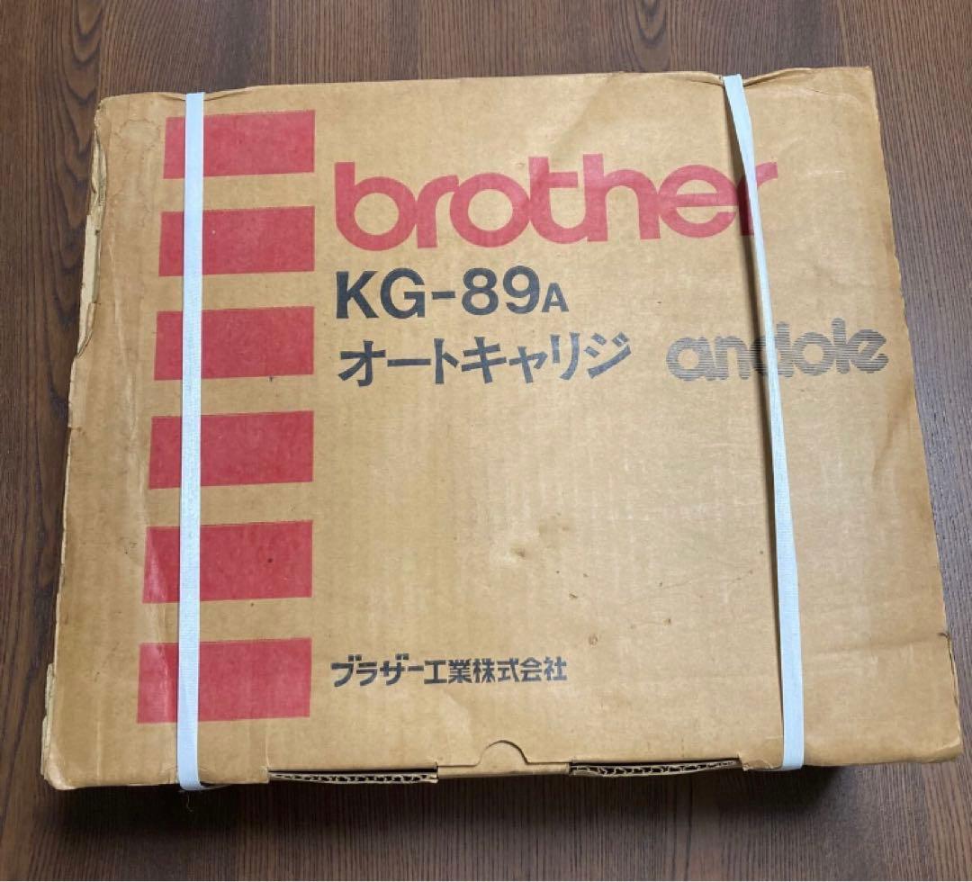 brother KG-89A オートキャリジ Yahoo!オークション - 動確 brother ブラザー KG-89A オートキャリジ a