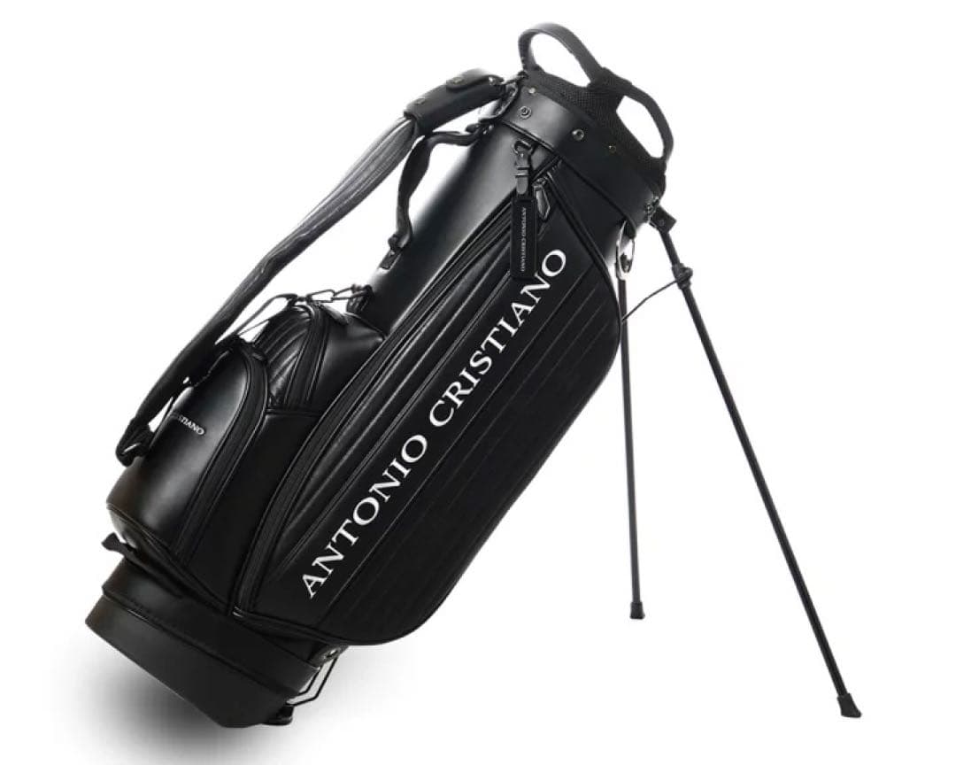 新品　ANTONIO CRISTIANO ゴルフ　キャディバッグ　スタンド型 アントニオクリスティアーノ ゴルフ キャディバッグ 5分割 8.5型 46