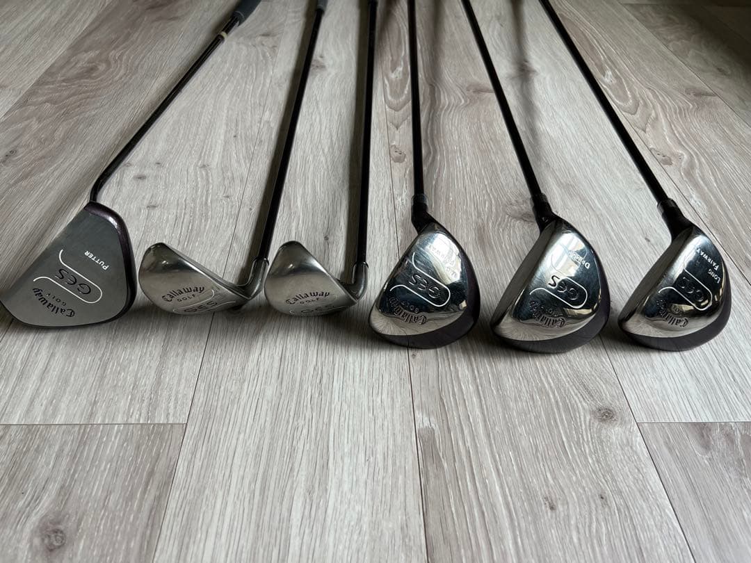 キャロウェイ GES女性用ゴルフクラブ セット ベージュ